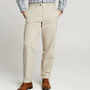 JOHN W. NORDSTROM Smartcare Supima Cotton Flat Front Straight Leg 38x30 Pant